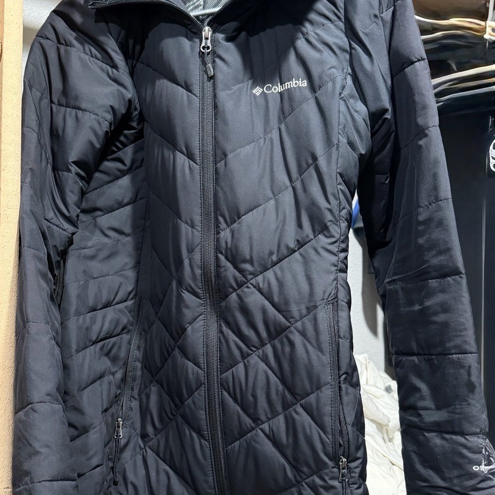 Columbia Black Quilted Jacket